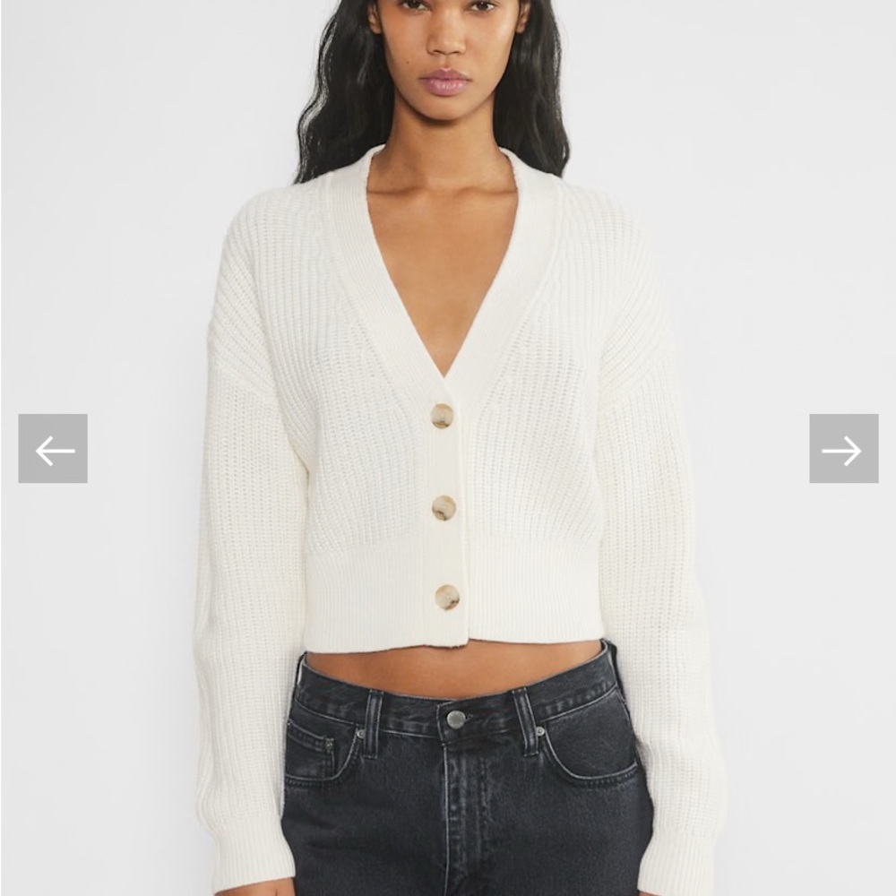 Aritzia (Black) Canberra Menino Wool Cashmere Sweater